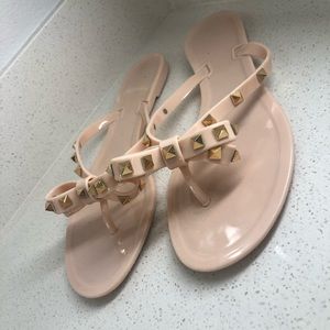 Pink Studded sandals